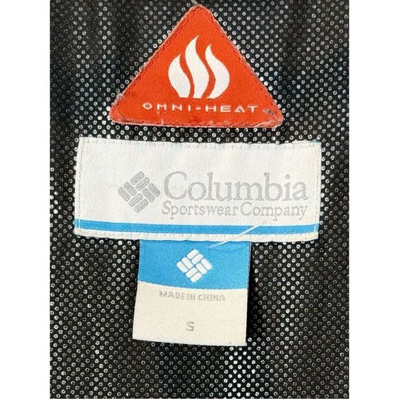 Columbia Black Omni-Heat 650 Down Filled Midi Puffer Jacket Women’s Small - Picture 10 of 16